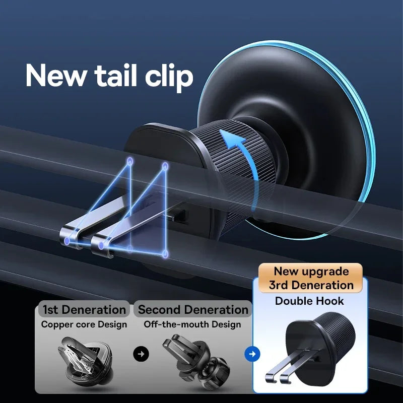 15W Fast Charging Wireless Car Charger Holder