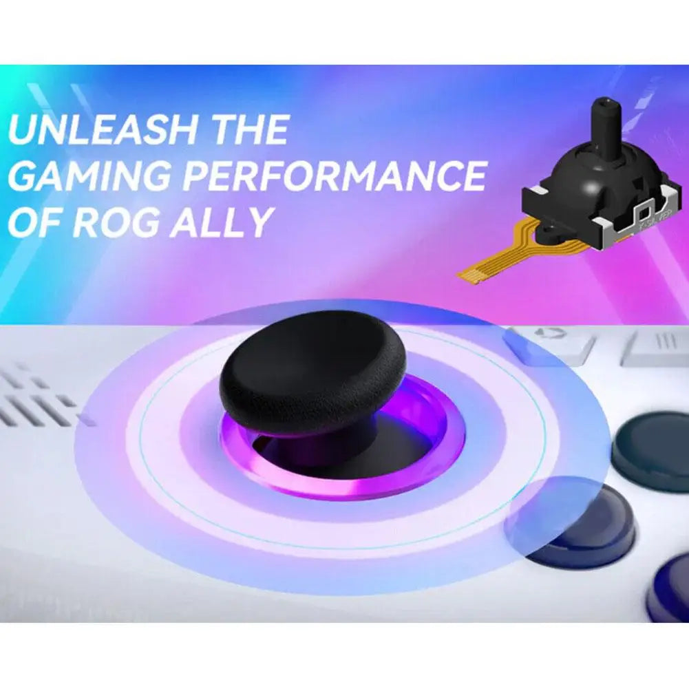 2PCS For ROG Ally Game Console Hall Replacement Handheld Game IC Rocker Switch Gaming Accessories
