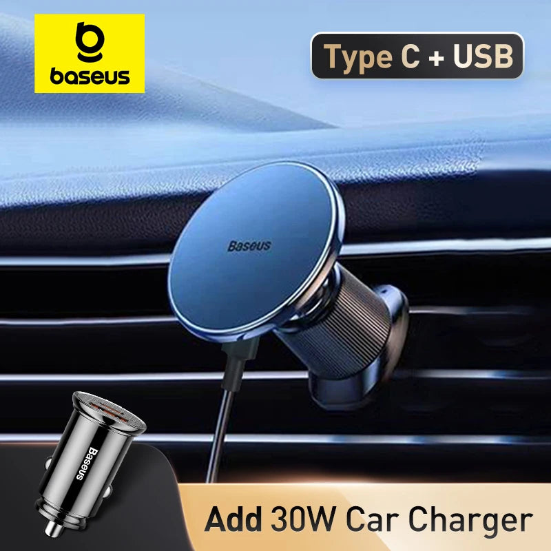 15W Fast Charging Wireless Car Charger Holder