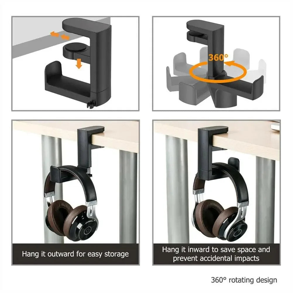 360° Rotating Headphone Stand