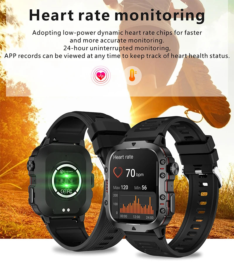 2025 New For Men Military Smart Watch