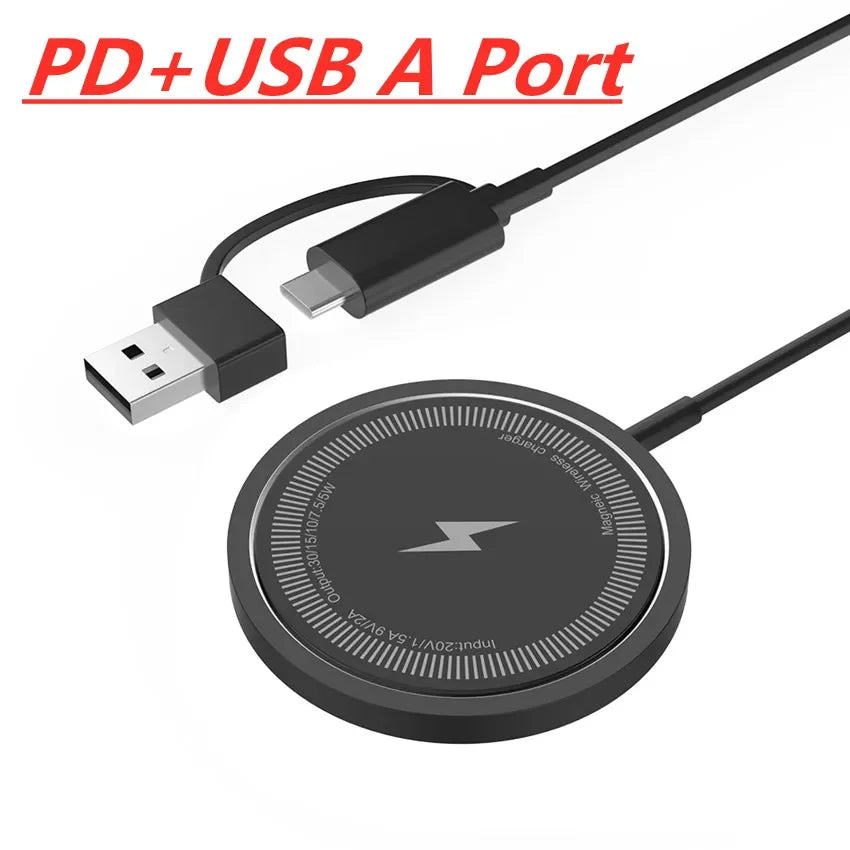 30w Magnetic Wireless Charger Pad for Macsafe