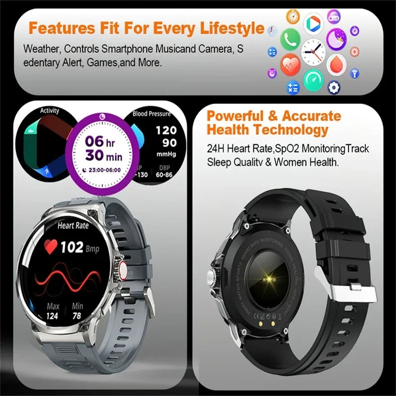 New 1.85-inch Ultra HD Smart Watch